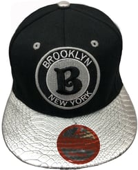 Image 2 of Men's 3D Embroidered Adjustable Brooklyn Snapback,