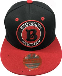 Image 3 of Men's 3D Embroidered Adjustable Brooklyn Snapback,  