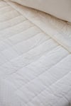Solid White Applique Quilt