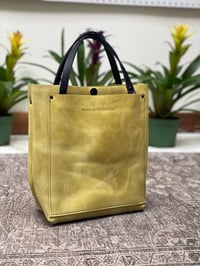 Image 1 of Tiny Tote - chartreuse