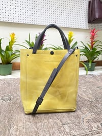 Image 2 of Tiny Tote - chartreuse