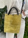 Tiny Tote - chartreuse 