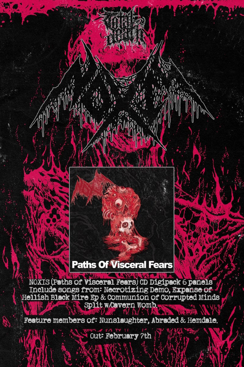 Noxis "Paths Of Visceral Fears" compilation CD IMPORT