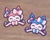 Sylveon Cutesy Sticker (+ Shiny) | Original Artwork | Pokémon | Vinyl Sticker