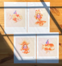 Image 2 of Goldfish Keepers | 4-Pack 5 x 7" Prints
