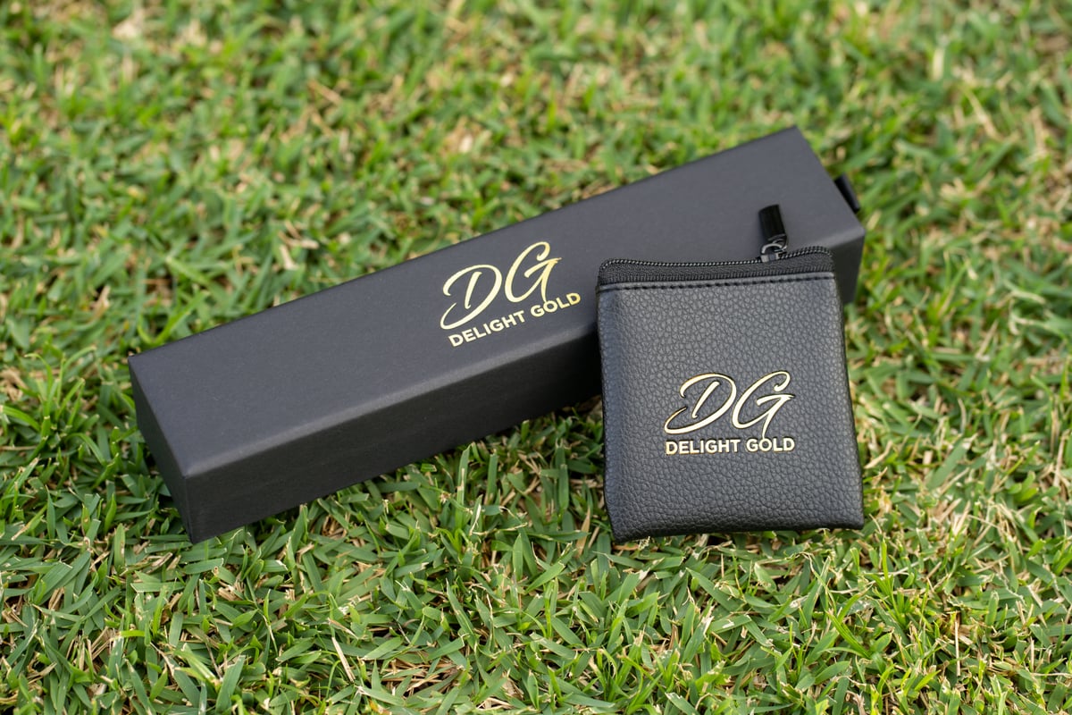 Delight Gold - White Gold Plated - 4MM, 24 Inch Rope Chain