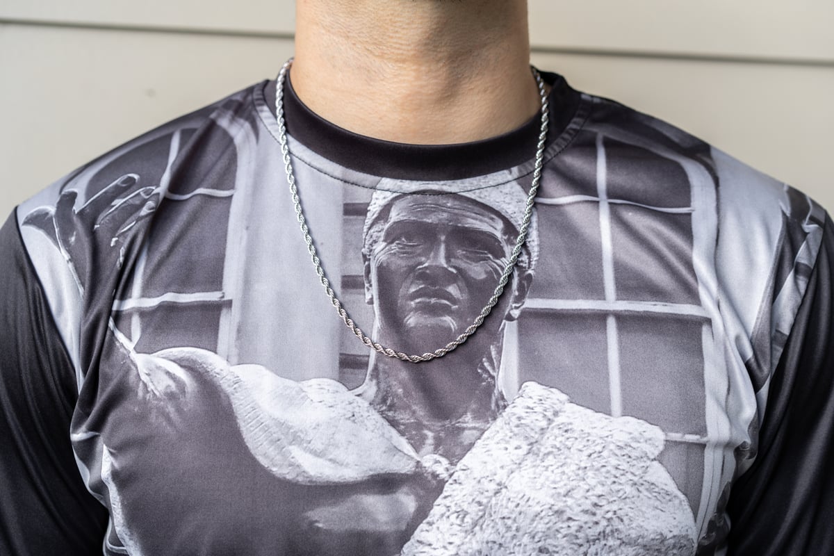 Delight Gold - White Gold Plated - 4MM, 24 Inch Rope Chain