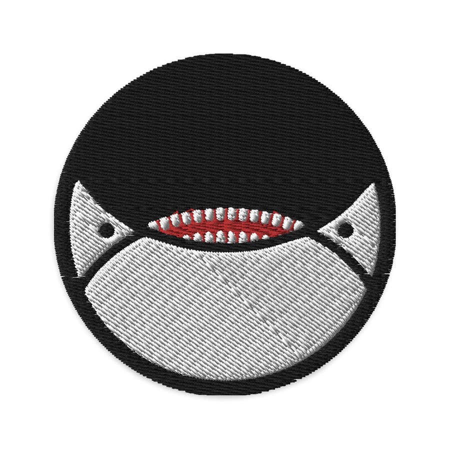 Image of Orca Face Round Patch