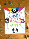VISUALIZE Art Print