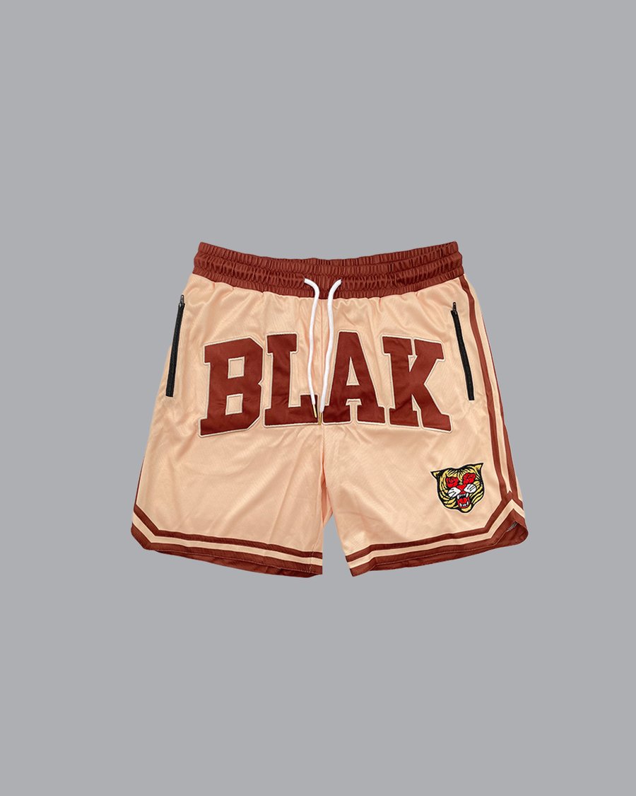 Image of The BLAK Basketball Shorts in Cream