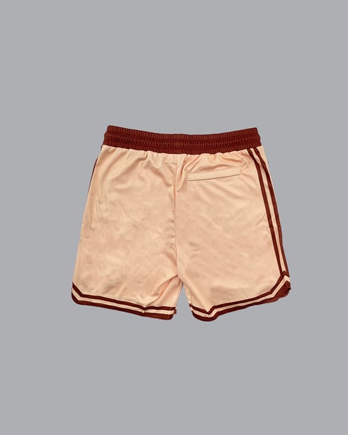Image of The BLAK Basketball Shorts in Cream