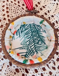 Image 3 of 3" White sting of lights ornament