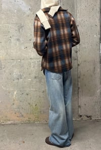 Image 4 of MM6 Margiela Wide Leg Flare Jeans - 32