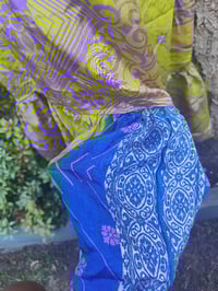Image 7 of PEFKOS MAXI DRESS -Lime Green Blue  Size 10-18 uk copy