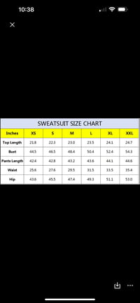 Image 4 of DALLAS SWEATSUIT  (PREORDER)