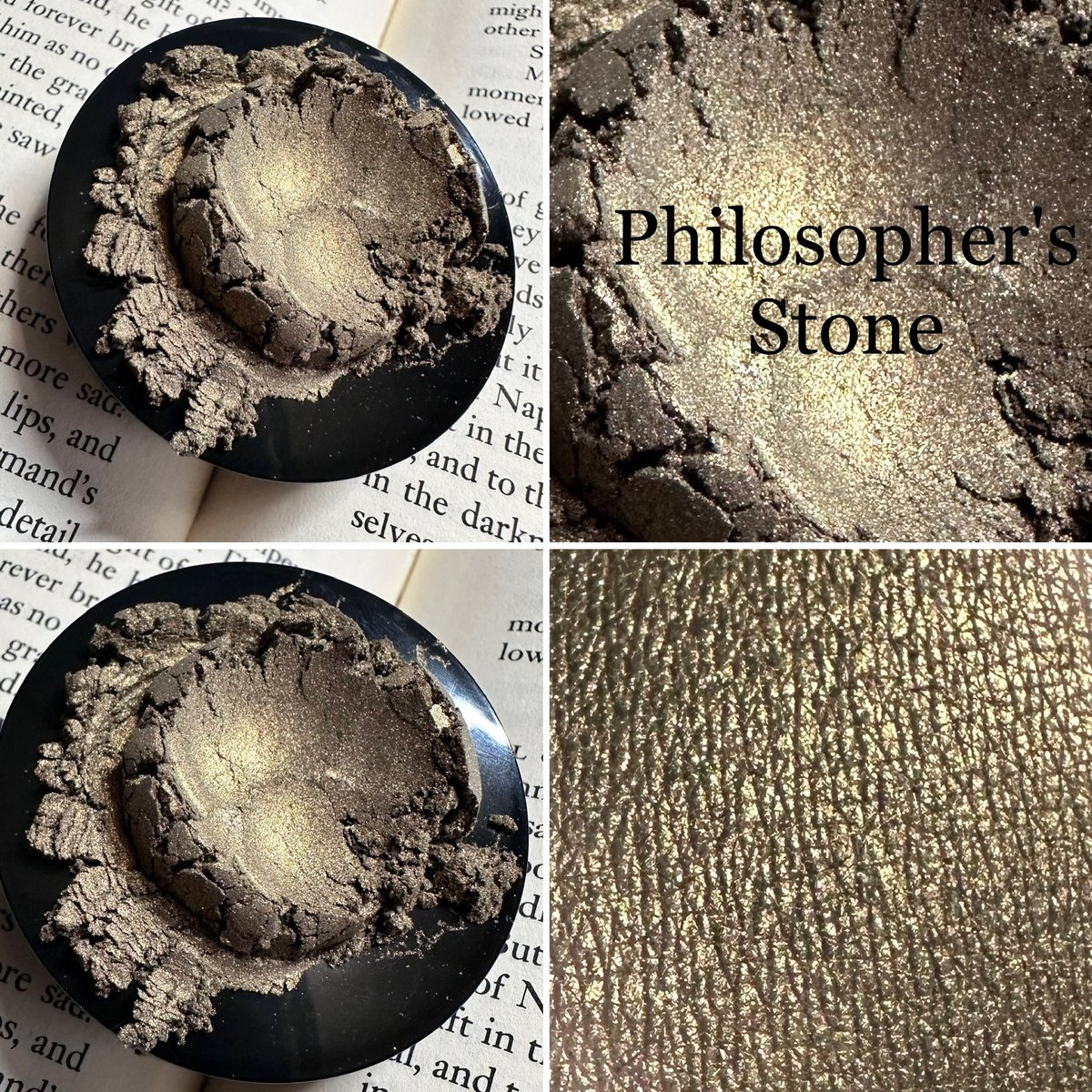 Image of Philosopher’s Stone - Metallic Royal Eyeshadow - Vegan Makeup