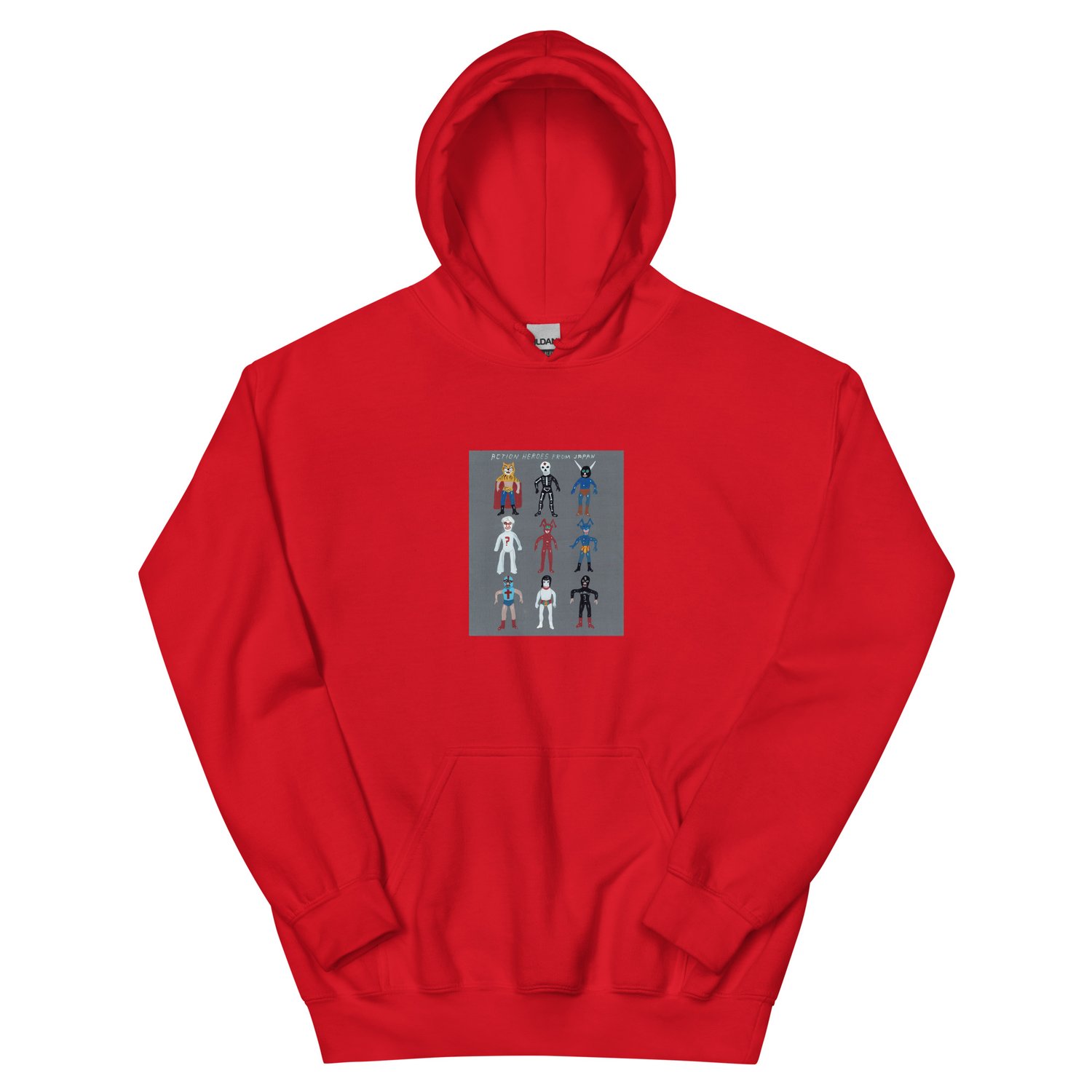 Image of ACTION HEROES FROM JAPAN HOODIE