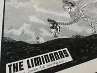 Image of THE LIMINANAS gigposter Londres 2022