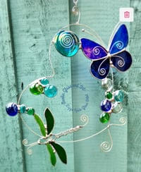 Image 1 of Butterfly /Dragonfly Suncatcher 
