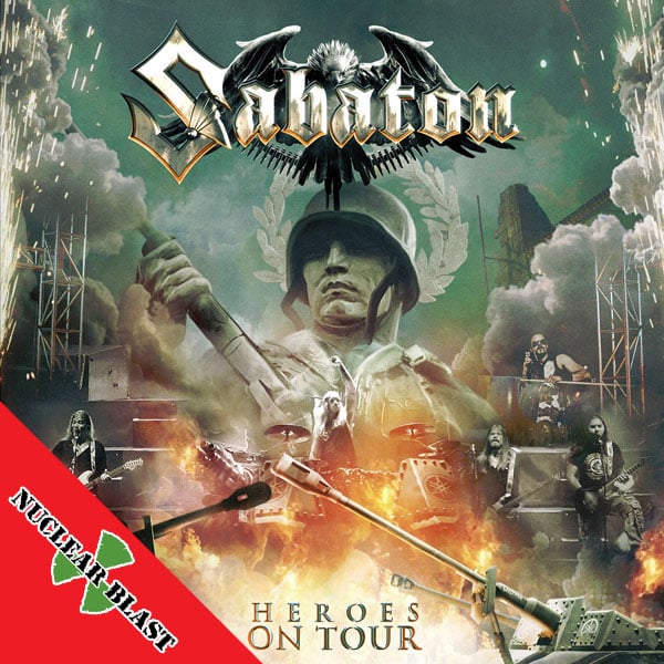 SABATON - Heroes on Tour 2DVD+CD Set Digipack
