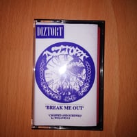 Image 2 of ROT-006: Diztort - "Break Me Out" Cassette Single