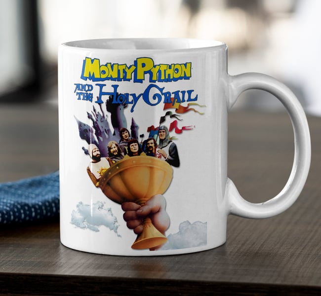 Monty Python Holy Grail Funny Novelty Mug