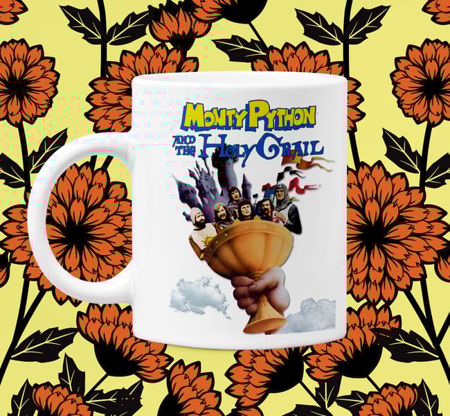 Monty Python Holy Grail Funny Novelty Mug