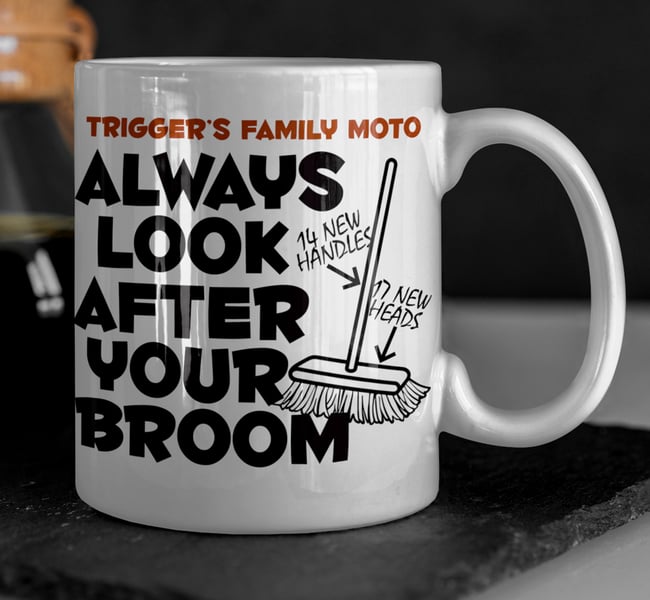 Triggers Broom Only Fools and Horses Funny Mug