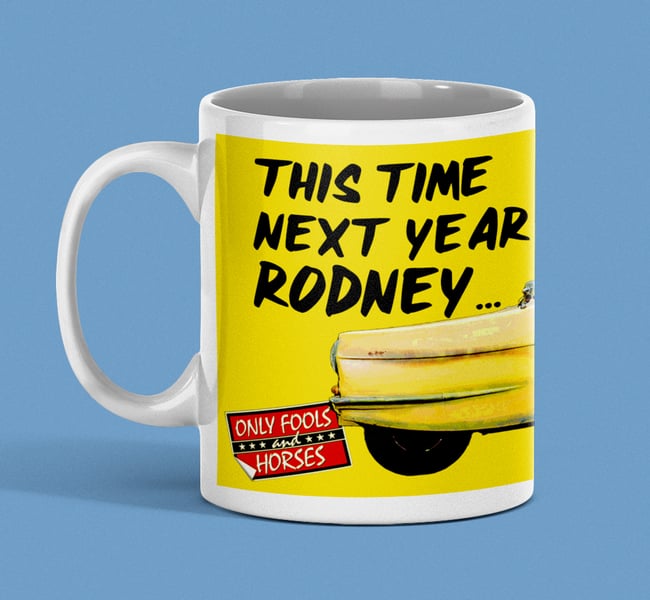 Personalised Only Fools and Horses Trotters Van Mug