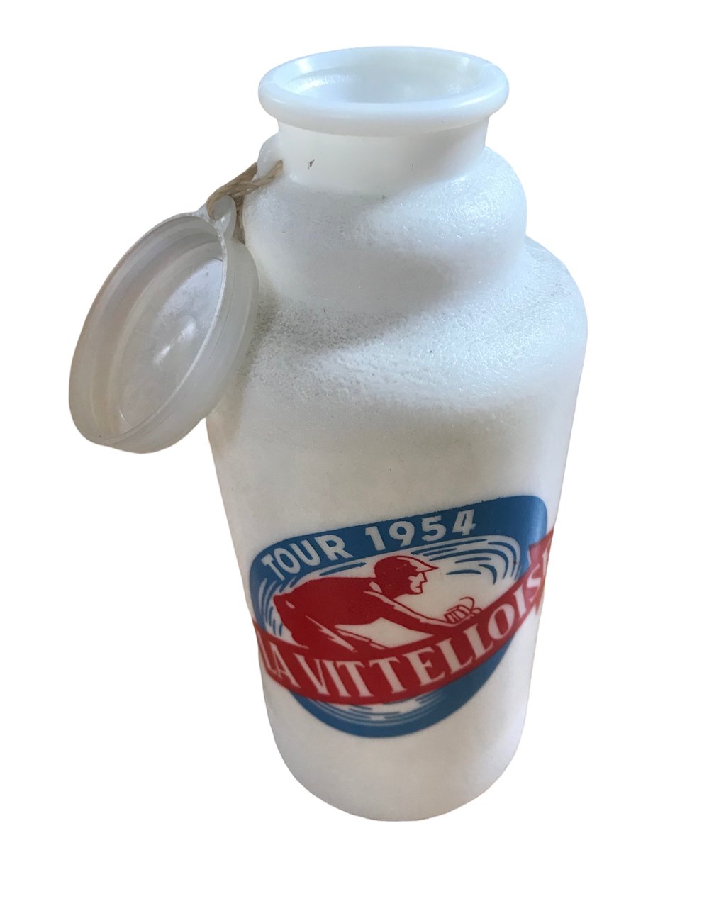 Vintage NOS 1954 ðŸ‡«ðŸ‡· Tour de France / La Vittelloise water bottle 