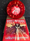 GYPSY PISTOLEROS Special limited signed 7″ Red & Gold Splatter vinyl single