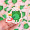 Sticker - Frog pancake