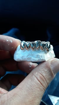Image of GOLDYLOXGRILLZ 14k yellow and white gold 
