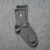 Every Day: Grey Crew Socks