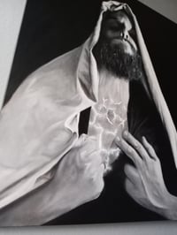 Image 3 of OPEN YOUR HEART Original Oil