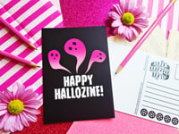 Image 2 of Postcard: Happy Hallozine!