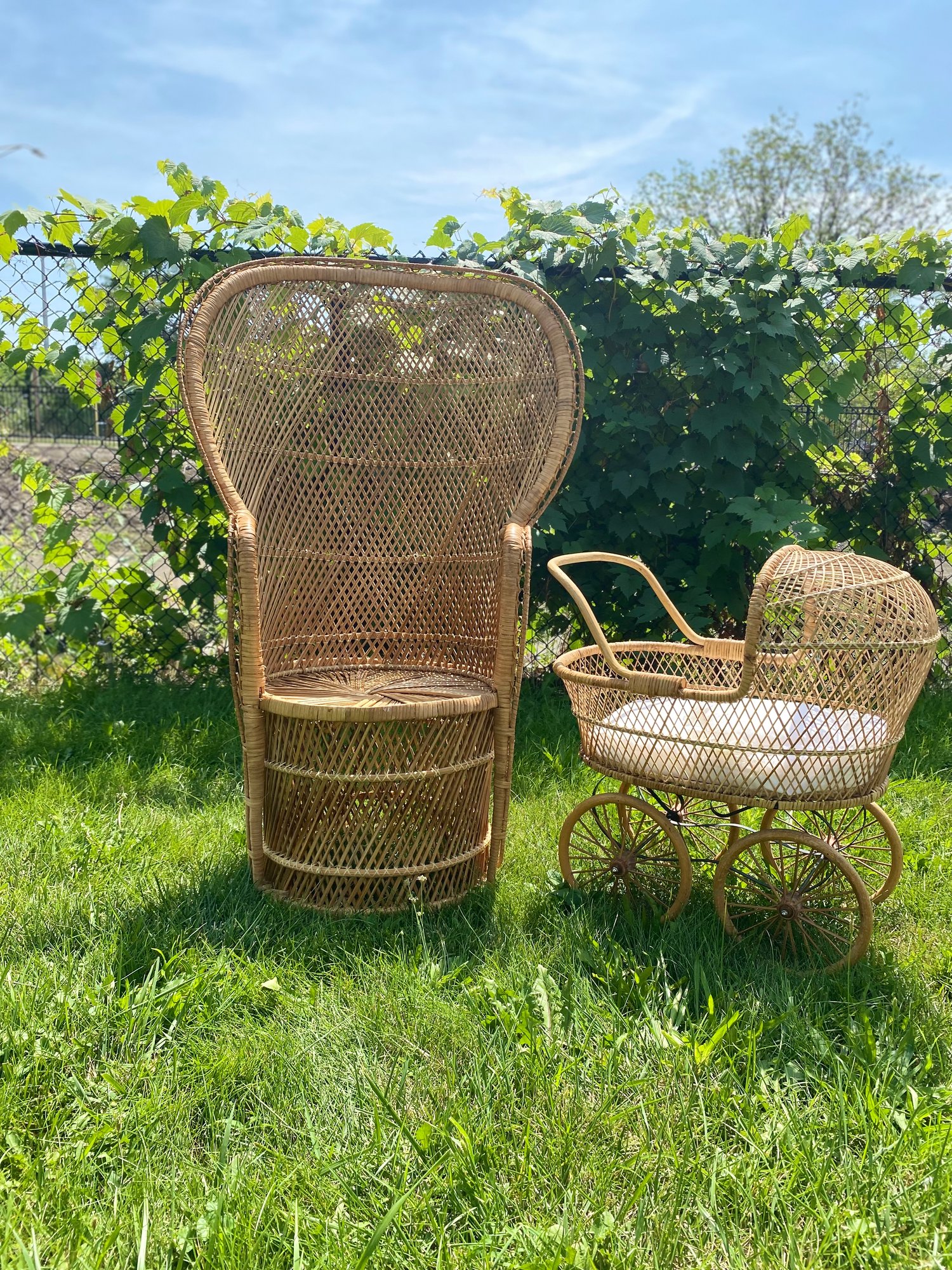 Image of Wicker items 