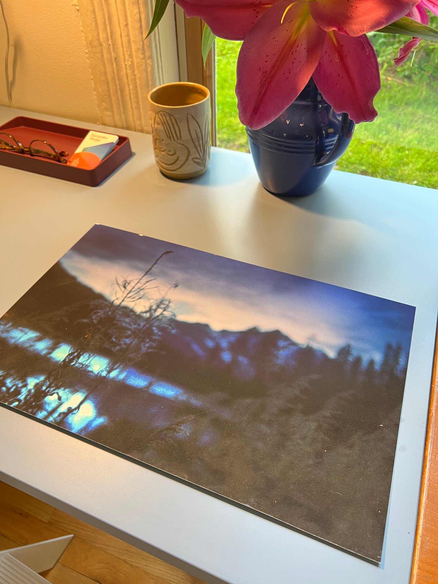 Image of Another Gloomy Mountain Morning. - ON SALE