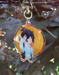 Image 4 of Noragami Yato Double-Sided Rainbow Acrylic Charm