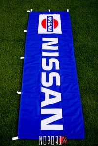 Image 2 of Nissan Nismo Nobori Flag  (Blue/White)