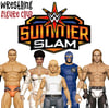 Set of Summerslam Elites - Rey Mysterio, Sherri, Shawn Michaels & Randy Orton - Wrestling Figures 