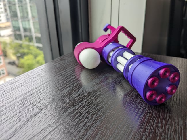 Mini Splatling - Splatoon 2 Weapon 3D Printed Model/Figurine