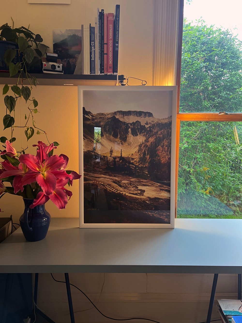 Image of Palette. - FRAMED - ON SALE.