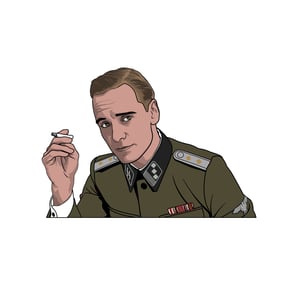Inglourious Basterds "Archie Hicox" hard enamel pin badge