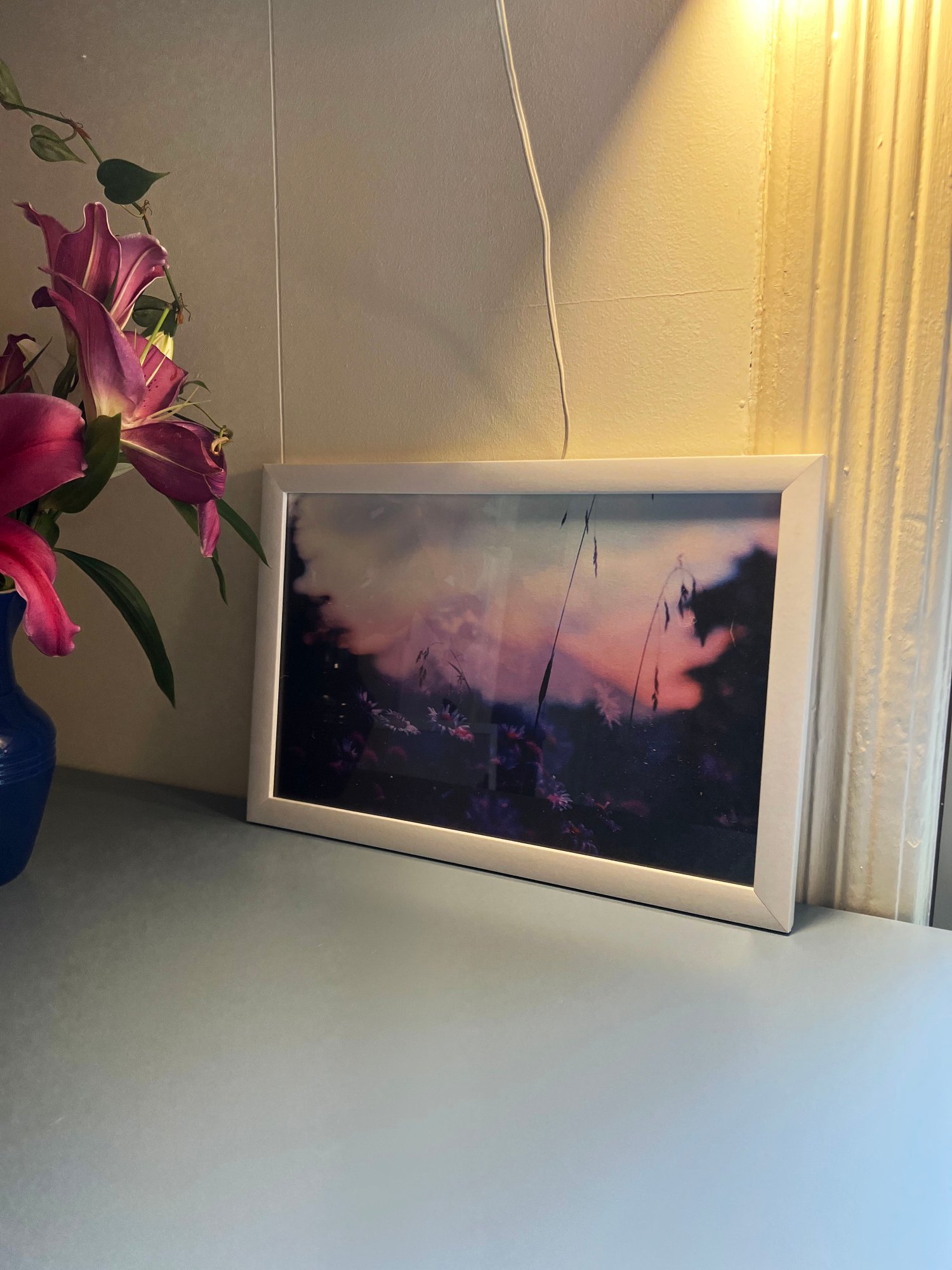 Image of Mountain Evenings in August. - FRAMED - ON SALE