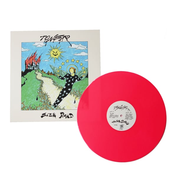 Image of TONER "Silk Road" LP (Neon Coral)