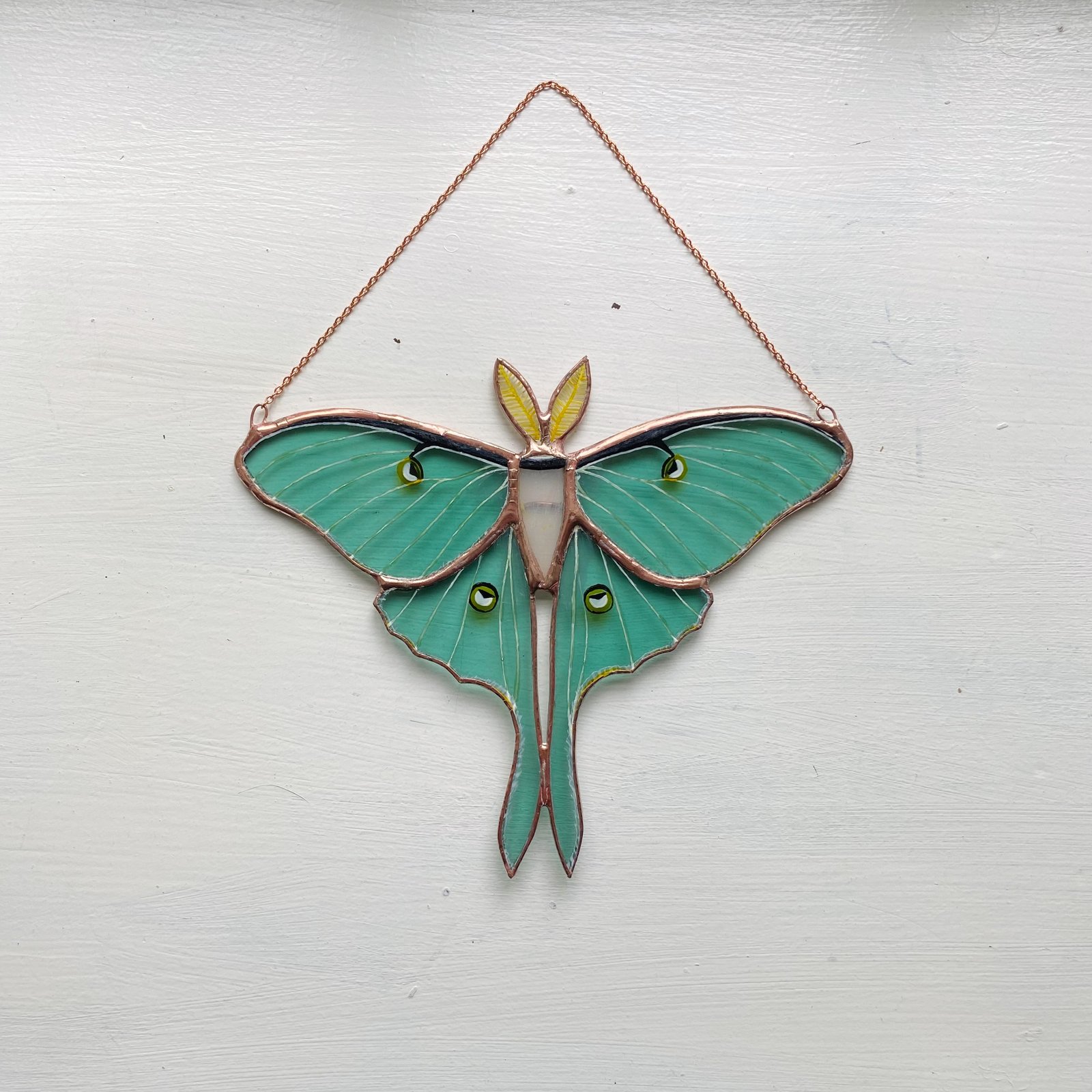 Luna Moth no.4 / ABJ glassworks