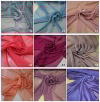 Image 3 of Iridescent Chiffon/Silk blend