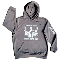 Image 1 of STONE GREY 'We're Not Brazil We're ~Norn Iron' Supersoft Hoodie