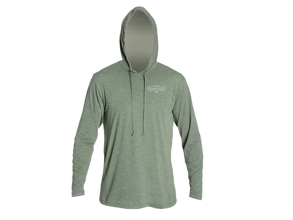 Image of Tradition Tech Hood ( MILITARY GREEN HEATHER )